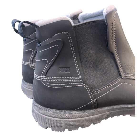 Merrell Men's Turku Chelsea Waterproof Granite Boots Size 11 - Picture 3 of 13